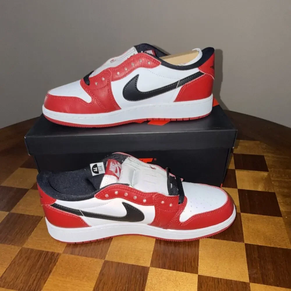 Size 7Y - 8.5W- Jordan 1 Low OG Varsity Red HQ6999-600 GS NEW
